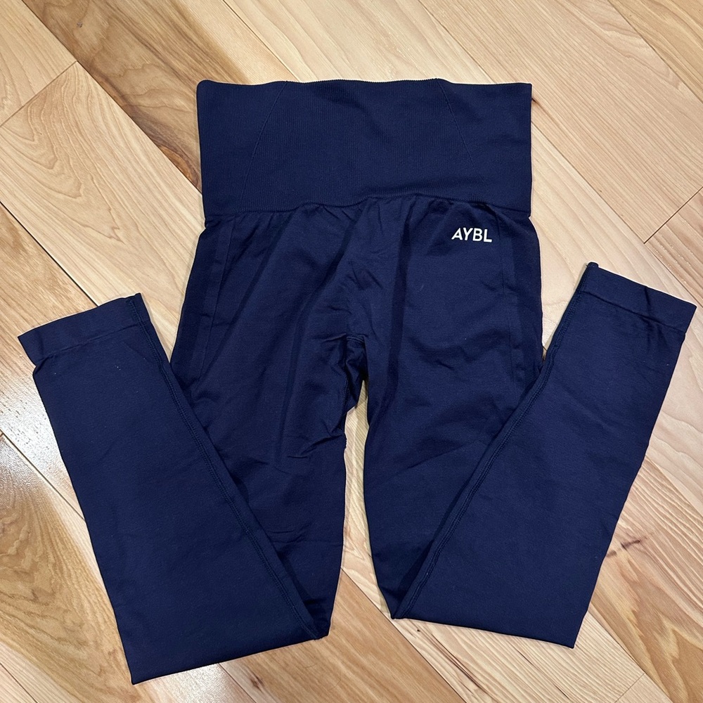 AYBL Empower Seamless Leggings XS Navy